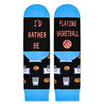 Basketball Gifts For Boys Girls Kids, Funny Novelty Basketball Kids Boys Girls Socks