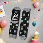 29th Birthday Gifts Socks Ideas - Gifts for 29 Year Old Woman Man Best Gifts for 29 Year Old Male Female, Gifts Greeting Card