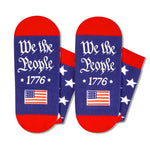 American Flag Gifts Patriots Gifts History Gifts For Men Women, We The People Patriotic Socks America Flag Socks Patriots Socks USA Socks