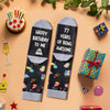 77th Birthday Gift Ideas for Men - Socks for 77th Birthday, Best Gifts for 77 Elderly Dad, 77 Year Old Gifts