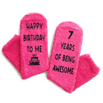 7th Birthday Gift Ideas Socks - Presents for 7 Year Old Girls Boys, Seven Year Old Gifts