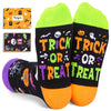 Pumpkin Socks Trick Or Treat Gifts - Halloween Socks Kids 2-3 Years Old, Crazy Fun Pumpkin Gifts