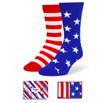 Patriots Gifts For Men Women - American Flag Gifts History Gifts, Patriotic Socks America Flag Socks, Patriots Socks USA Socks