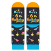 6th Birthday Gifts Socks Ideas - Six Year Old Gifts for Kids, Presents for 6 Year Olds, Gifts for Boys Girls Age 6