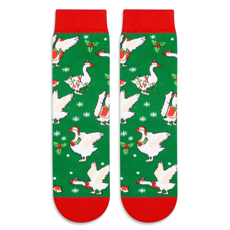 Goose Gifts Idea Socks for Kids - Christmas Gifts For Kids, Goose Gifts, Animal Gifts for Kids 4-6 Years