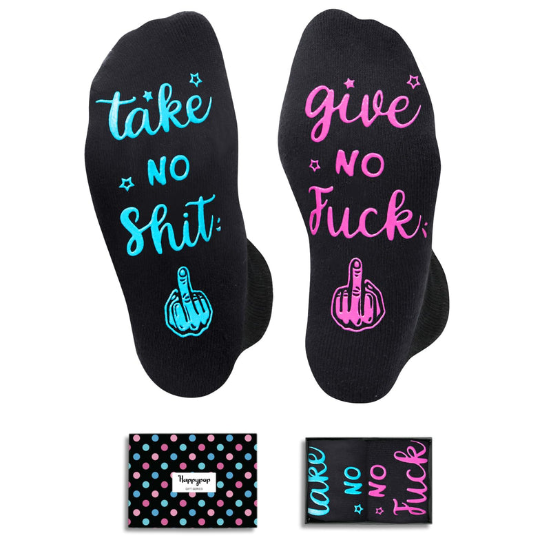 Funny Sarcastic Gift Ideas Socks - Women Men Novelty Crew Socks Novelty Cute