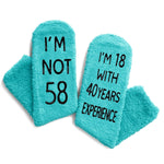 58th Years Old Birthday Gifts for Women - Socks for 58 Year Olds, Gift Ideas for 58 Year Olds, Best Gifts for 58 Year Old Woman