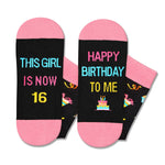 16th Birthday Gifts Socks Ideas - 16 Year Old Birthday Gifts for Teen Girls, Sweet 16 Gifts for 16 Year Olds