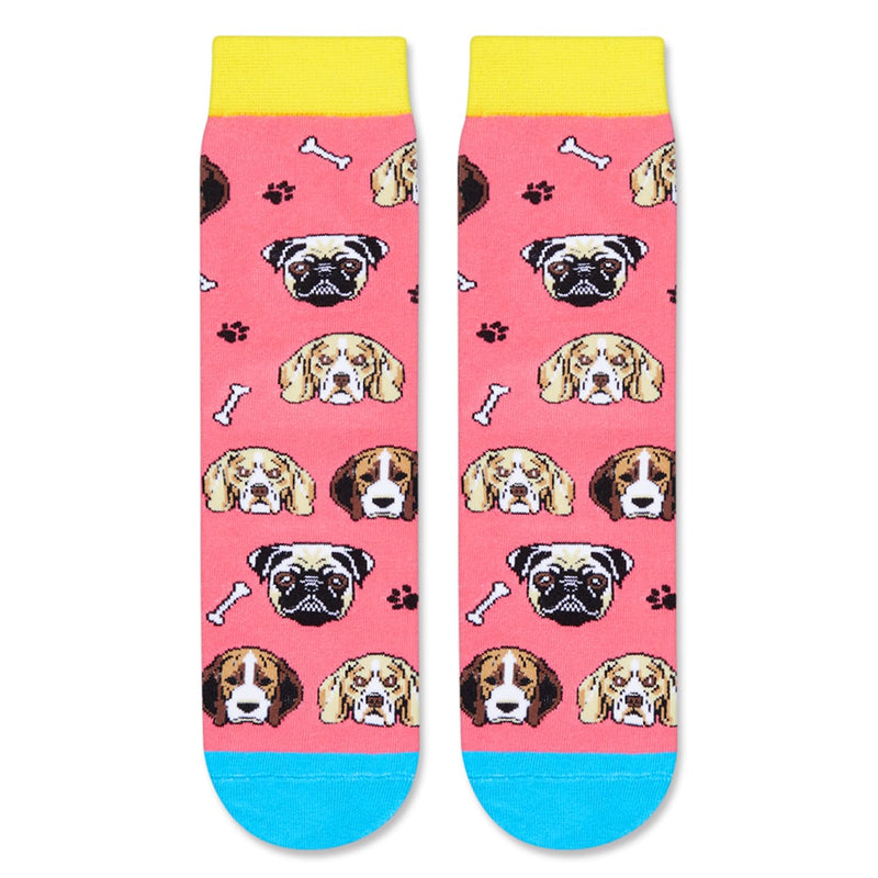 HAPPYPOP Dog Gifts for Girl - Dog Socks for Teen Girls, Dog Christmas Gifts for Girl, Funny Socks for Girls 10-12