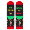 Christmas Gifts Stocking Socks for 7-9 Year Old Kids - Reindeer Deer Socks for Boy Girl, Christmas Stocking Stuffers