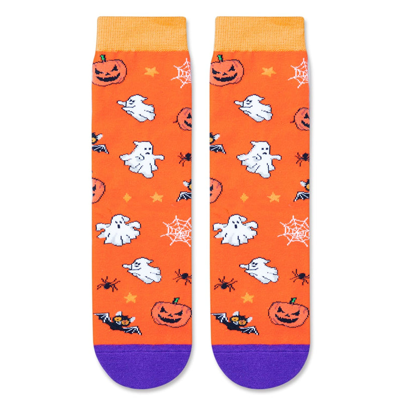 Halloween Gifts Socks Spooky For Boys Girls - Halloween Squad Gifts for Kids 4-6 Years Old Witch Gifts