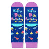 9th Birthday Gifts Ideas for Girls - Socks for Kids Age 9, Presents for 9 Year Olds, Nine Year Old Gifts for Girls Boys, Birthday Gift Box with Greeting Card