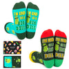 Pickle Gifts Pickle Socks Mens Women - Pun Punny Gag Gifts, 2 Pack