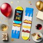 54 Year Old Birthday Gifts for Middle Aged Men Women, Best Gifts for 54 Year Old Man Woman, 54th Birthday Gifts for Him Her, 54th Birthday Socks