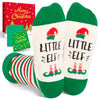 Christmas Gifts Stocking Socks for Boys Girls - Elf Socks Xmas Stocking Stuffers for 10-12 Years