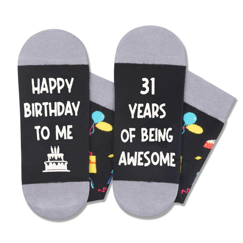 31st Birthday Gifts Ideas for Men - Socks for 31 Year Olds, 31st Birthday Gifts for Him Her, Best Gifts for 31 Year Old Man Woman