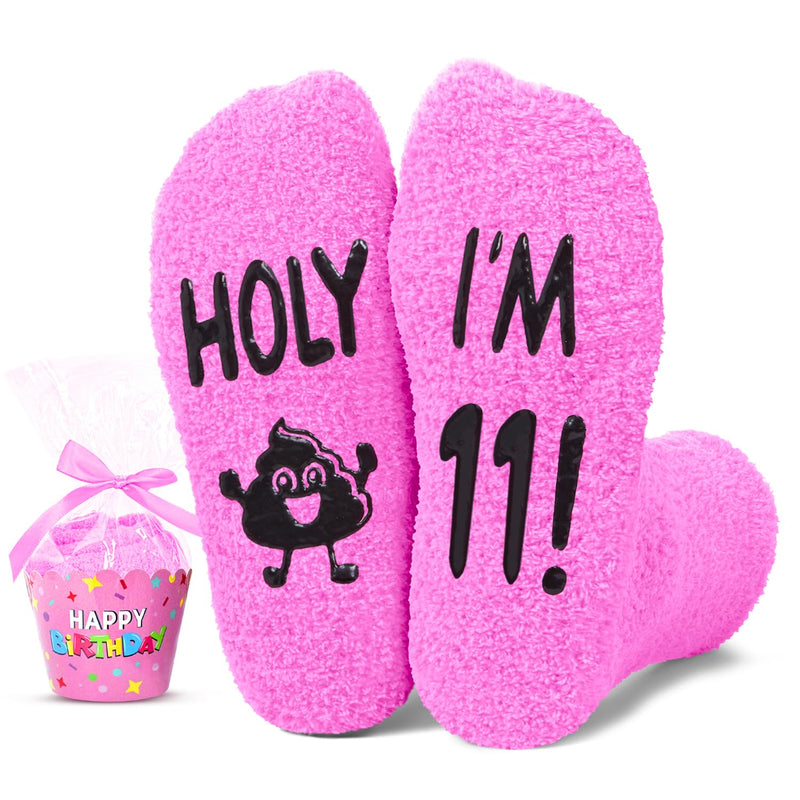 11th Birthday Gifts for Girls - Socks for Kids Age 11, Gift Ideas for Eleven Year Old Girls, Presents for 11 Year Old Tween Girls