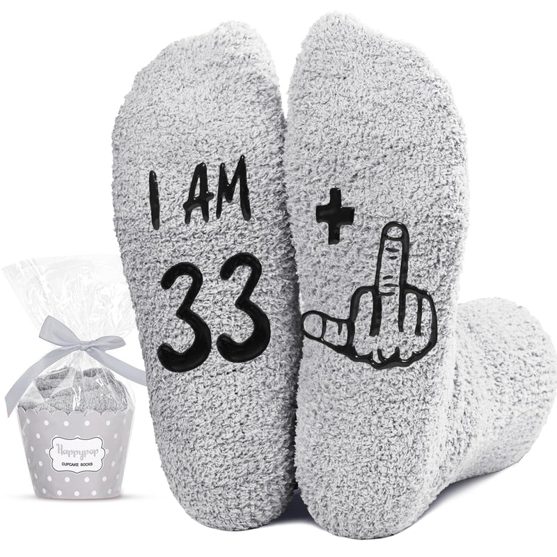 34th Birthday Gift Ideas Socks - Best Gifts for 34 Year Old Woman Man, 34th Birthday Gifts for Her Him