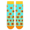 HAPPYPOP Sunflower Gifts for Girls Kids - Sunflower Socks, Sunshine Socks, Funny Plant Gifts, Garden Socks for Teen Girls 10-12 Years