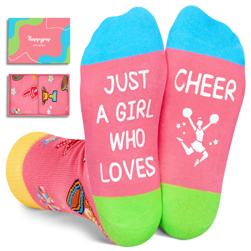 Cheerleader Gifts For Girls - Cheerleading Gifts For Cheerleaders, Cheerleader Cheerleading Socks Girls