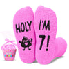 7th Birthday Gifts for Girls - Socks for Kids Age 7, Gift Ideas for Seven Year Old Girls, Presents for 7 Year Old Girls