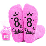 8th Birthday Gifts Ideas for Girls - Socks for Kids Age 8, Gifts for Eight Year Old Girls, Presents for 8 Year Old Girls