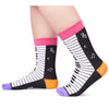 HAPPYPOP Music Gifts for Kids - Funny Piano Gifts for Adult, Cool Music Socks 10-12 Years