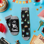 16th Birthday Gifts Ideas Socks - 16 Year old Boy Girl Gifts, Happy Birthday Gifts for 16 Years