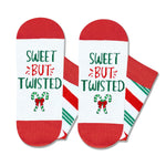 Christmas Gifts Stocking Socks For Men Women - Secret Santa Socks Xmas Stocking Stuffers For Dad Mom Teens, Candy Cane Claf Socks