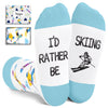 Ski Gifts For Boys Girls - Ski Socks Skiing Socks Boys Girls, Gifts For Skiers, Snowboarding Socks, Skiing Gifts