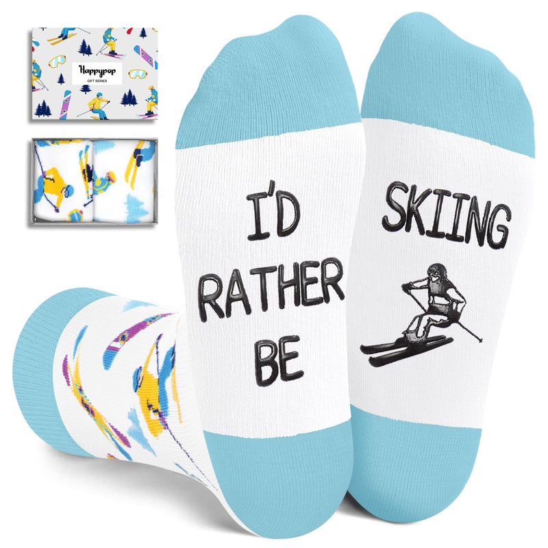 Ski Gifts For Boys Girls - Ski Socks Skiing Socks Boys Girls, Gifts For Skiers, Snowboarding Socks, Skiing Gifts