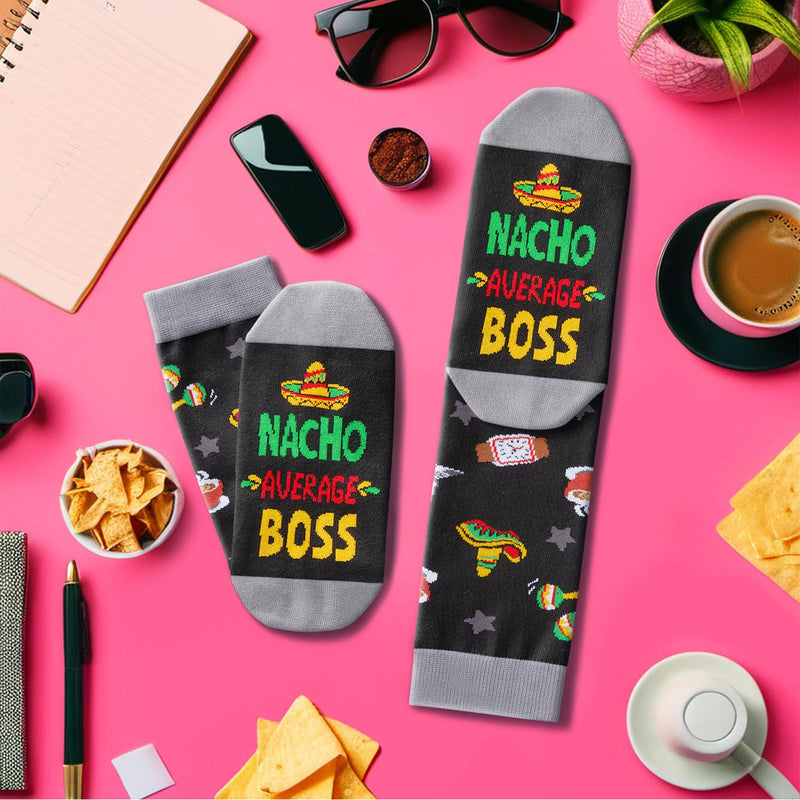 Boss Gifts Socks Ideas - Boss Gifts for Men Women, Cool Boss Gifts Male Female, Worlds Best Boss Women Retirement Gifts