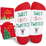 Christmas Gifts Candy Stocking Socks - Secret Santa Socks Kids Boys Girls, Xmas Stocking Stuffers for 13-18 Years Old Teens