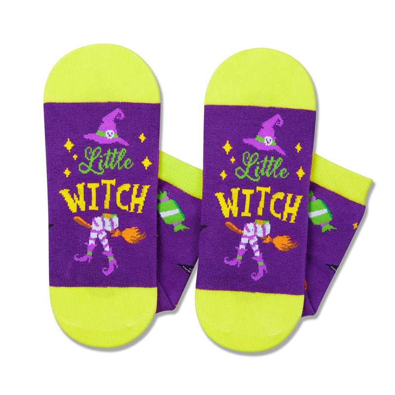 Halloween Gifts Ideas Socks - Spooky Gifts for Men Women Witch Gifts, Horror Gifts for Man Woman 2 Pack