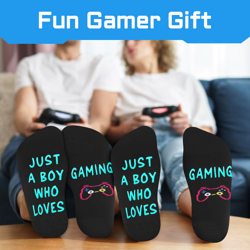 HAPPYPOP Gaming Gifts with Greeting Card and Keychain for Kids 13-18 Year Old - Game Gifts for Adult