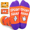 Halloween Gifts Socks Spooky For Boys Girls - Halloween Squad Gifts for Kids 2-12 Years Old Witch Gifts