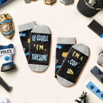 Police Gifts Police Officer Gifts Men - Police Cop Socks, Gifts For Cop Police Retirement Gifts, Police Chief Gifts Police Week Gifts