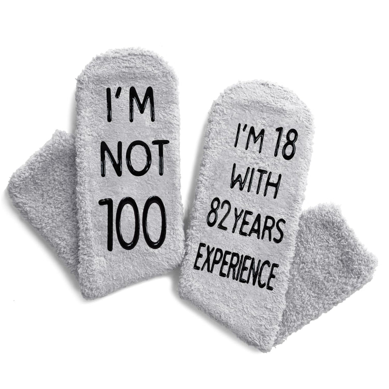 100th Birthday Gift Ideas for Men - Socks for 100 Year Old Birthday, Gifts For Old Men in their 100s