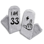 34th Birthday Gift Ideas Socks - Best Gifts for 34 Year Old Woman Man, 34th Birthday Gifts for Her Him