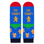 Christmas Gifts for Kids Gingerbread Gifts - Gingerbread Socks for Boys Girls 2-3 Years Cookies Gifts