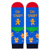 Christmas Gifts for Kids Gingerbread Gifts - Gingerbread Socks for Boys Girls 4-6 Years Cookies Gifts