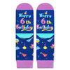 6th Birthday Gifts Ideas for Girls - Socks for Kids Age 6, Presents for 6 Year Olds, Six Year Old Gifts for Girls Boys, Birthday Gift Box with Greeting Card