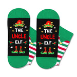 Christmas Gifts Stocking Socks for Men - Secret Santa Socks Xmas Stocking Stuffers for Him Uncle - In Green