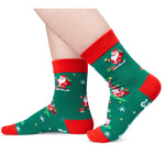 Christmas Gifts Stocking Socks for Kids - Santa Socks Xmas Stocking Stuffers for Kids Age 2-3