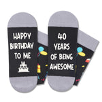 40th Birthday Gifts Ideas for Men - Socks for 40 Year Olds, 40th Birthday Gifts for Him Her, Best Gifts for 40 Year Old Man Woman