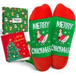 Christmas Gifts Stocking Socks For Kids - Secret Santa Socks Xmas Stocking Stuffers For Chicken Lovers Christmas Rooster Gifts