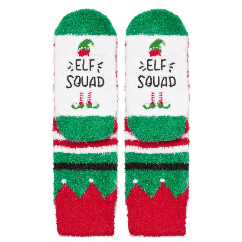 Christmas Gifts for 7-9 years old Kids - Little Elf Socks Secret Santa Stocking Stuffers Boys Girls with Greeting Card