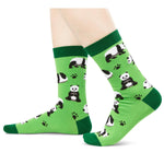 Funny Panda Gifts for Women Men Girls Boys, Fun Panda Socks Panda Bear Gifts Stocking Stuffers for Mom Dad