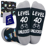 40th Birthday Gifts Ideas for Men - Socks for 40 Year Olds, Best Gifts for 40 Year Old Middle Aged Man Woman, 40th Birthday Socks