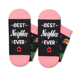 Neighbor Gifts Socks Ideas for Women - Hostess Gifts Women Men, House Warming Gifts New Home Holiday Gifts